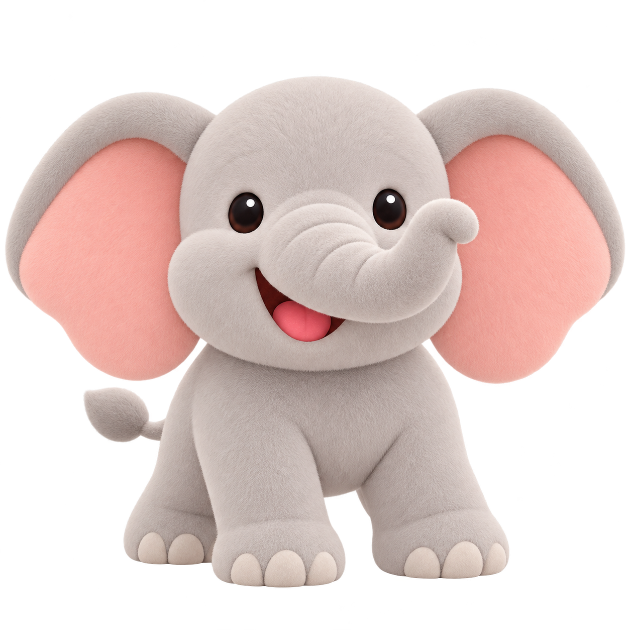 Zovery elephant facing forward